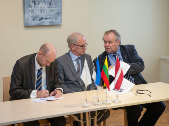 Balti Assamblee 25. aastapäevale pühendatud postmargi esitlus